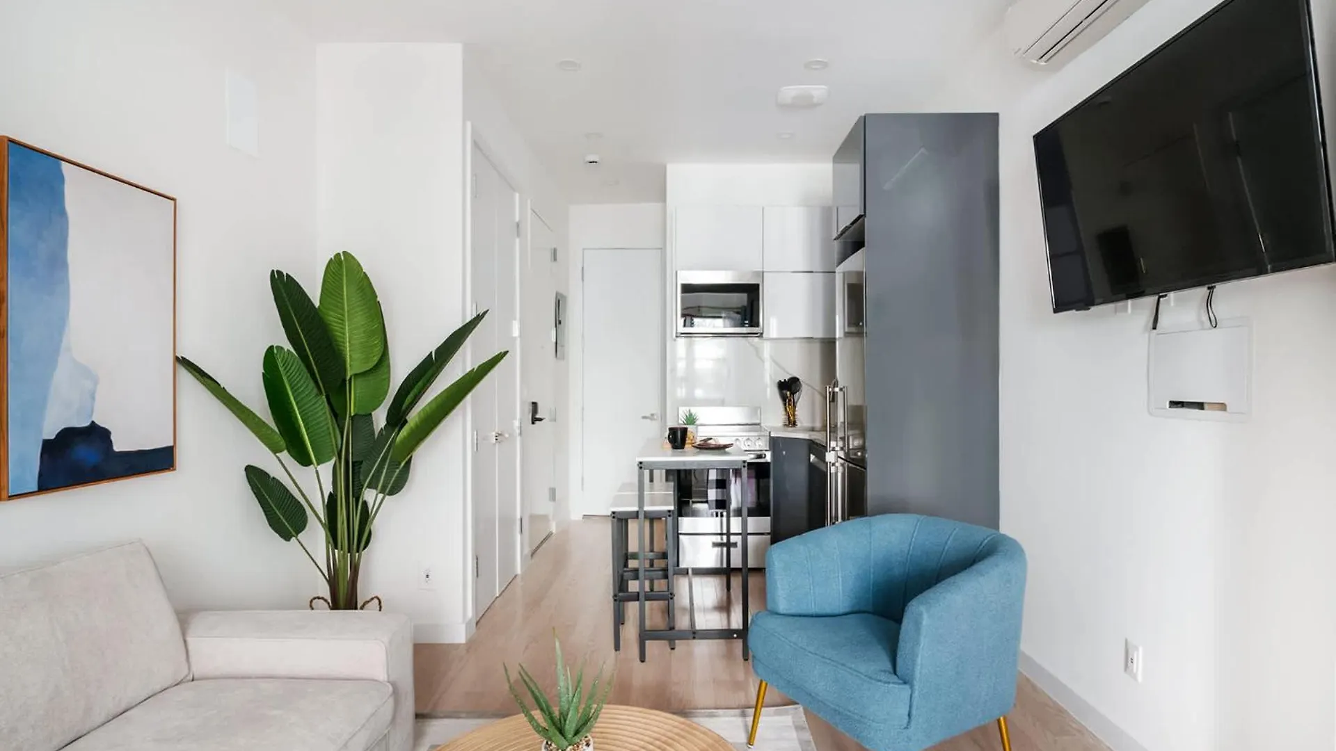 公寓 纽约317-1B Sleek Modern 1Br Union Square Wd In Unit公寓